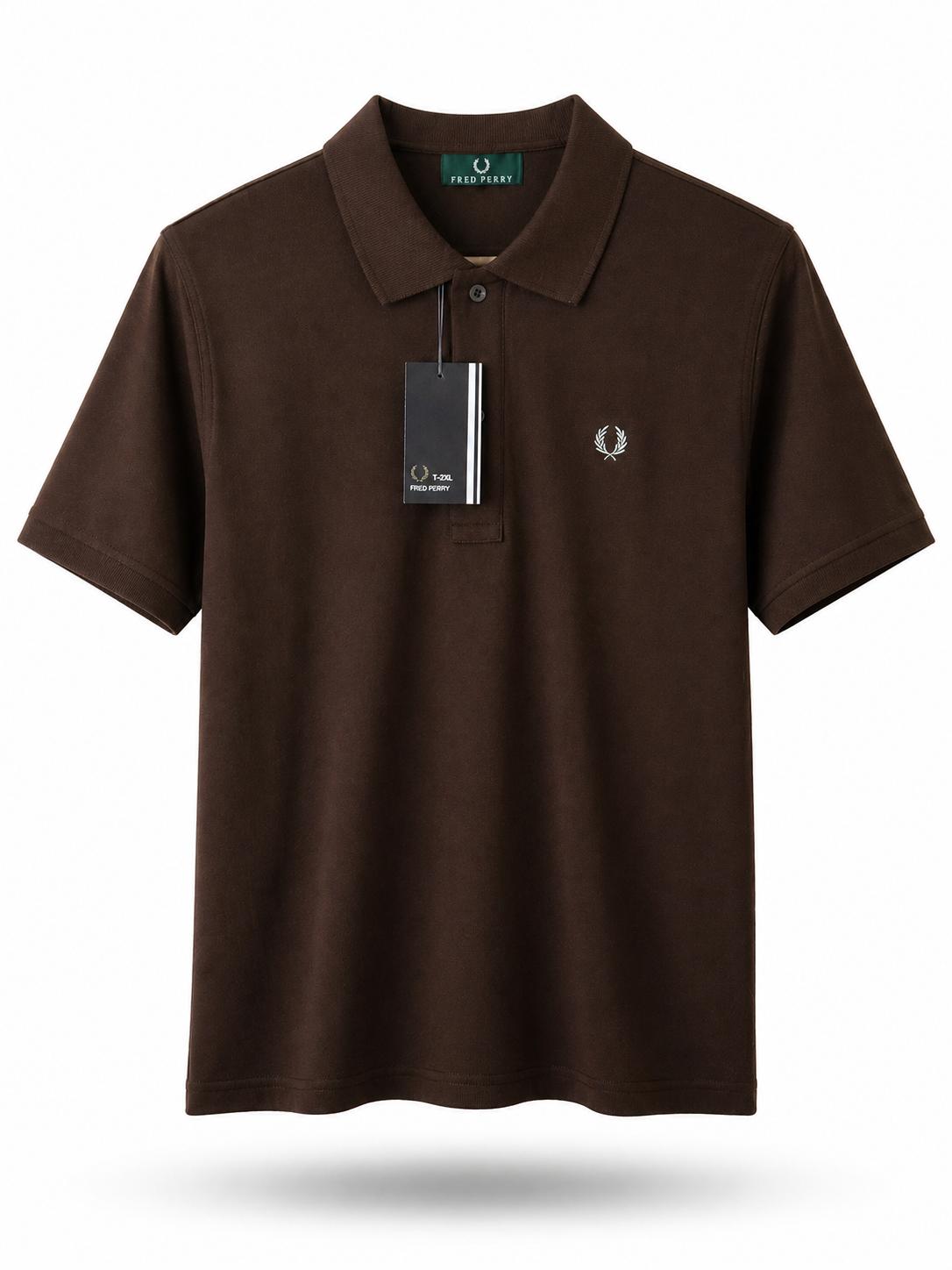 Polo Fred Perry Marrón