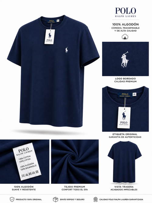 Camiseta Polo Ralph Lauren Azul Marino