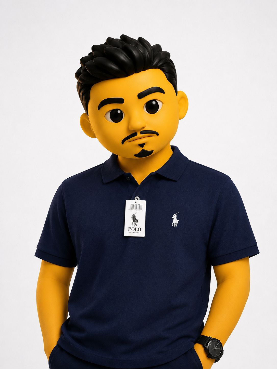 Polo Ralph Lauren Azul Marino Premium