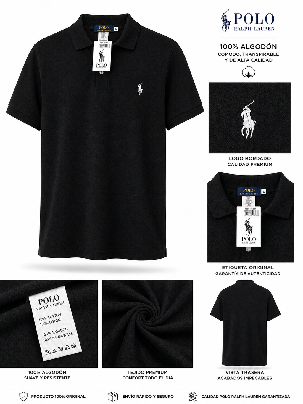 Polo Ralph Lauren Negro